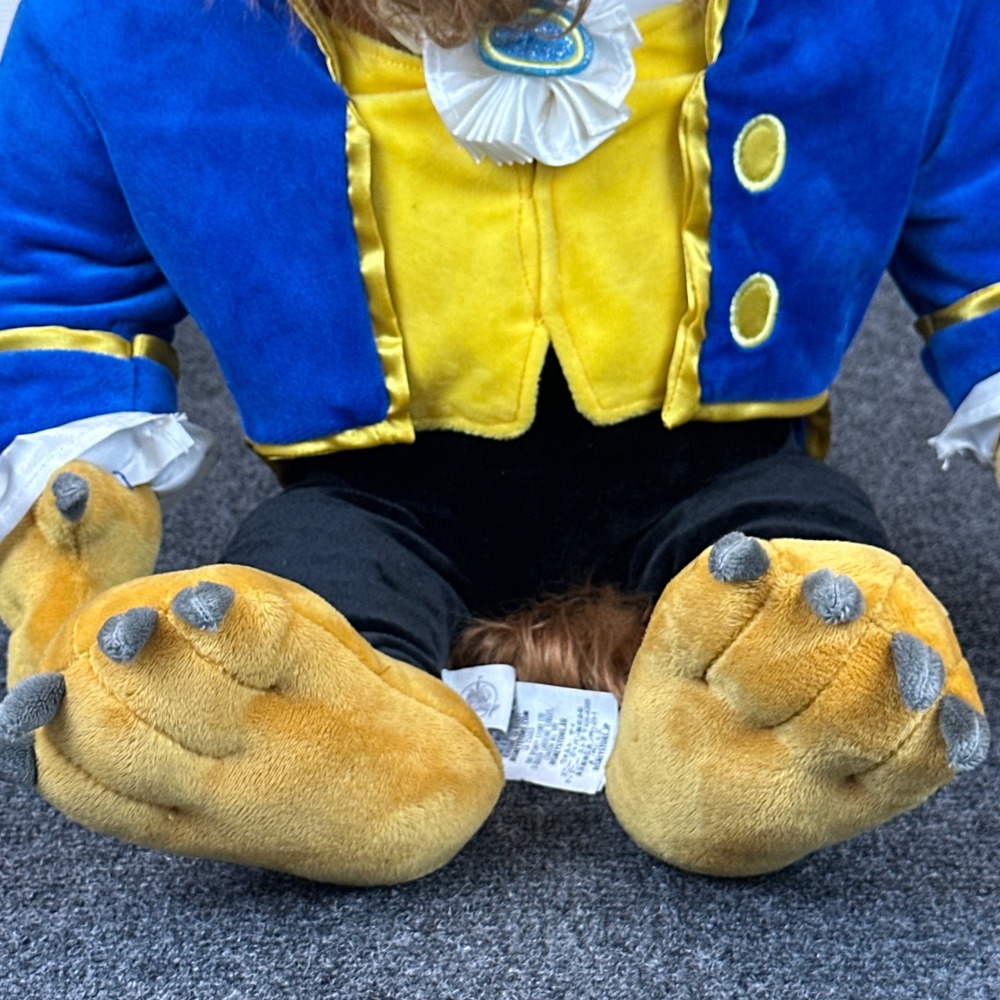 Disney Parks Beauty and the Beast Plush Prince Blue Suit Authentic Disney Store - Picture 3 of 14
